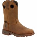 Rocky Kids' Legacy 32 Waterproof Western Boot, BROWN, M, Size 10 RKW0378C